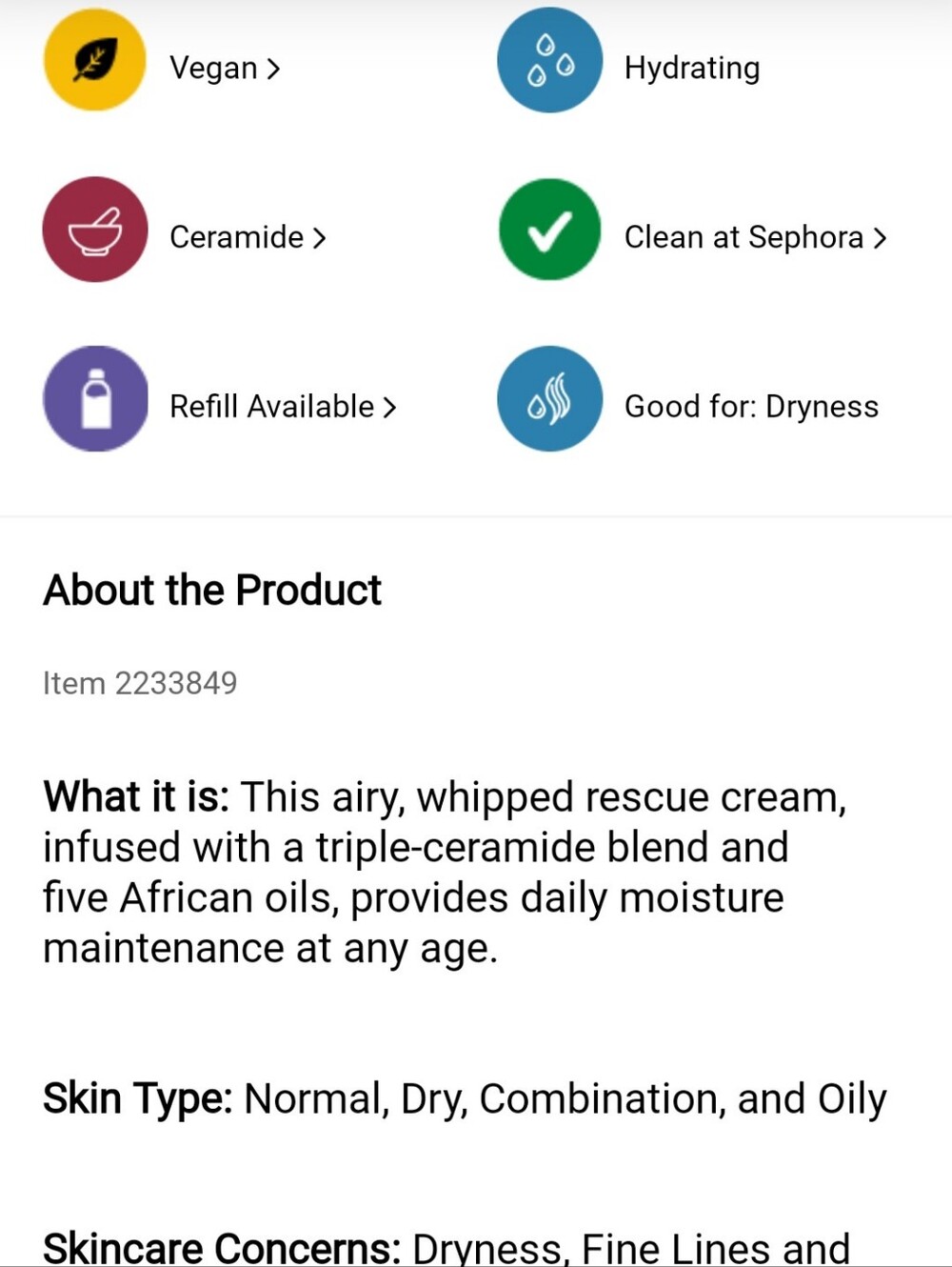 NIB DRUNK ELEPHANT LALA RETRO NOURISHING WHIPPED MOISTURIZER - Picture 4 of 11